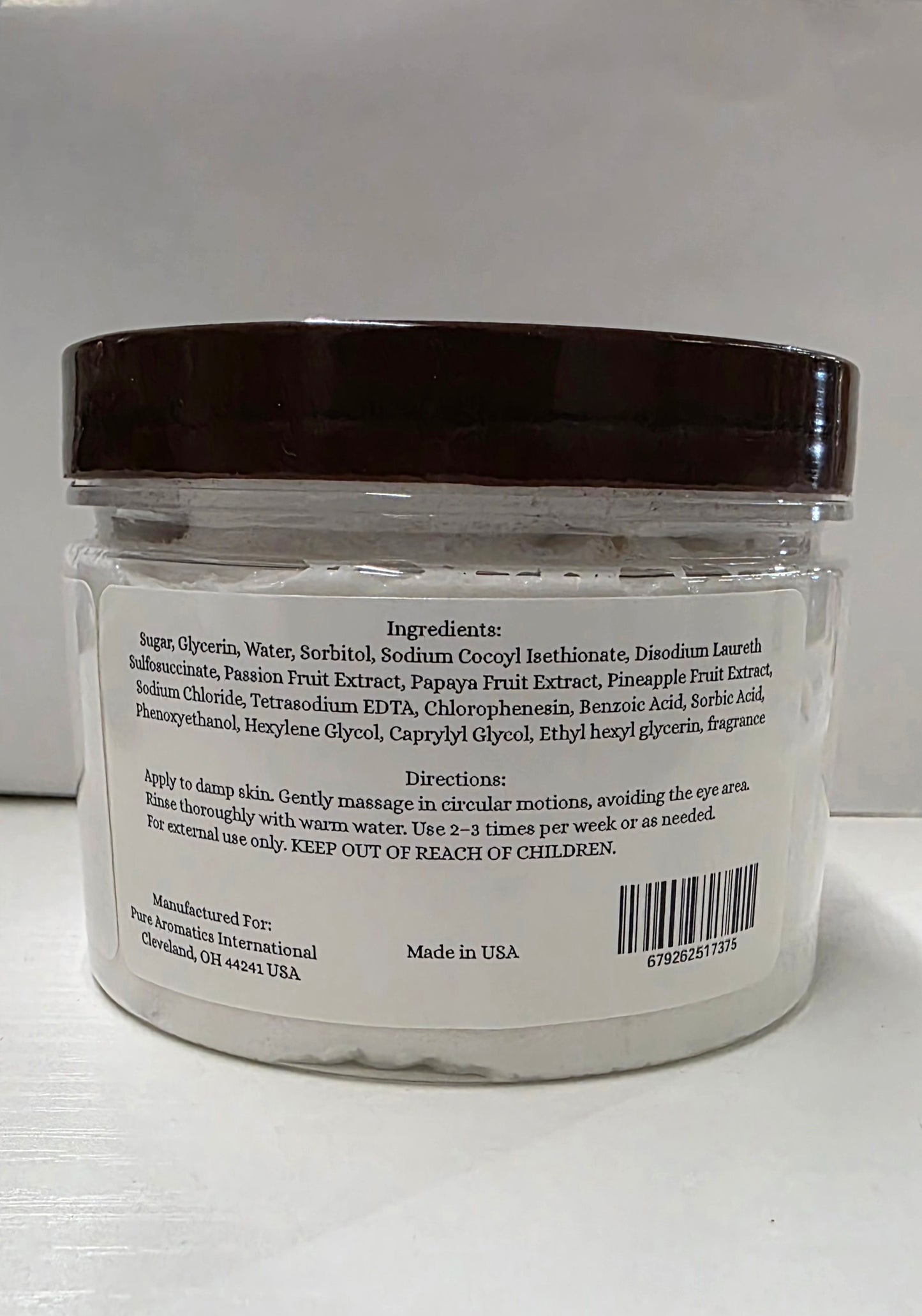 Mint Cleanse Foaming Cleansing Scrub