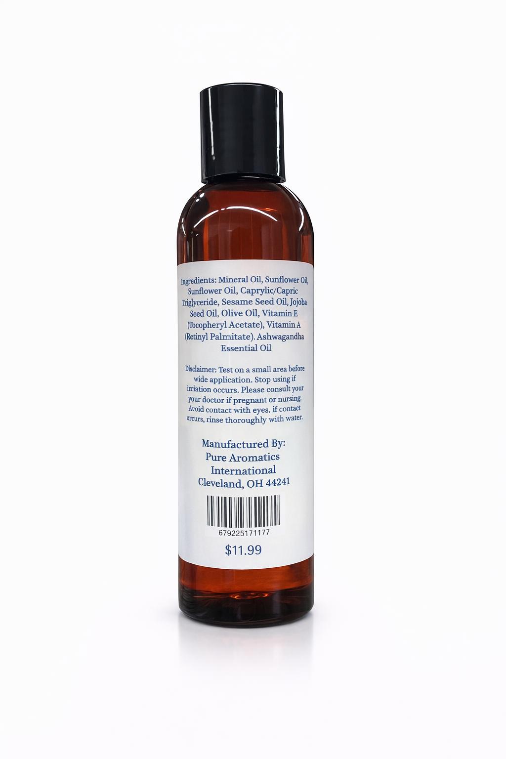 Herbal Awakening Massage Oil Blend (Muscle Relief & Cooling)